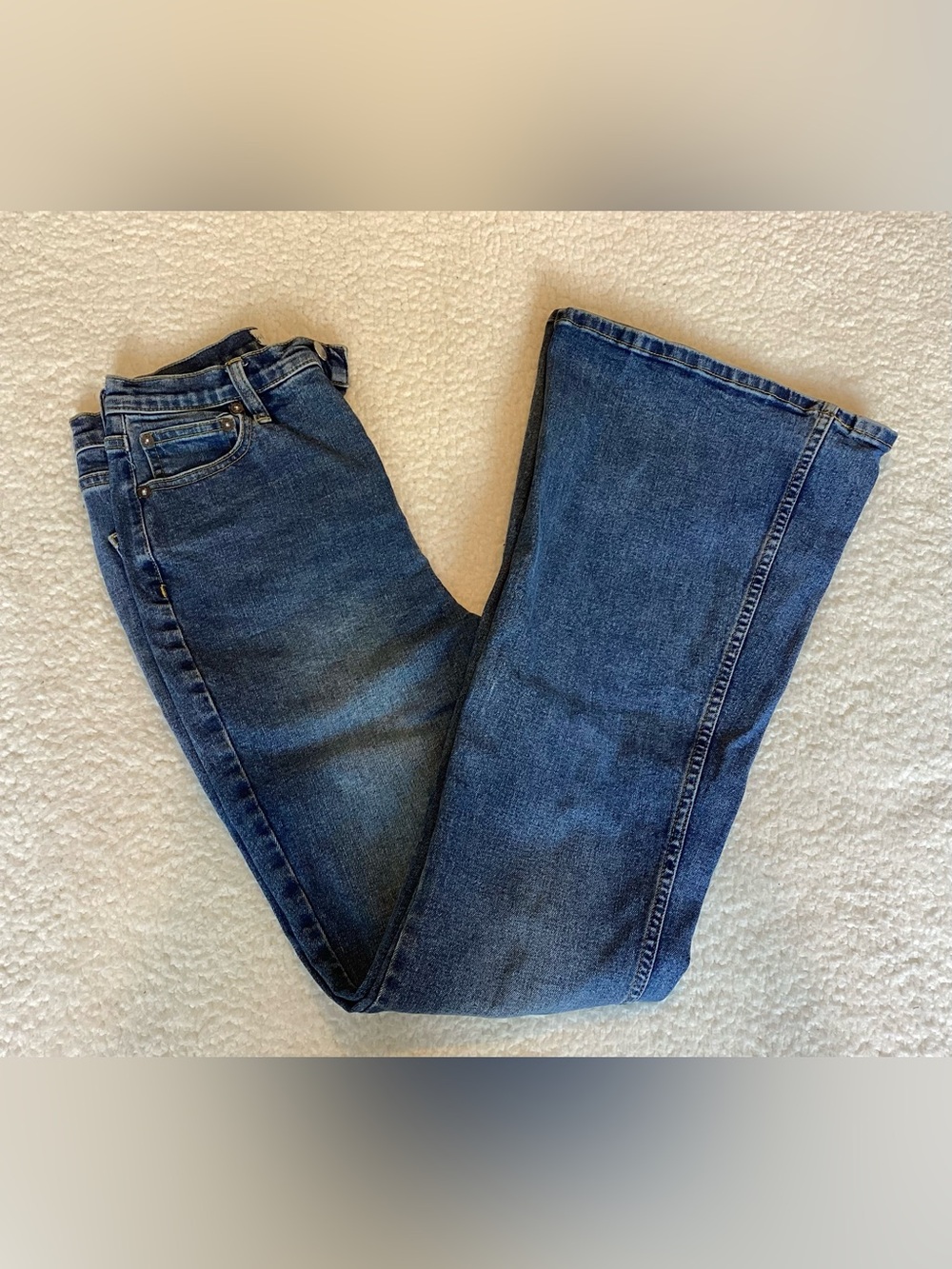 Free People We The Free 27 Bootcut Flare Jeans Y2K Boho Western Medium Wash